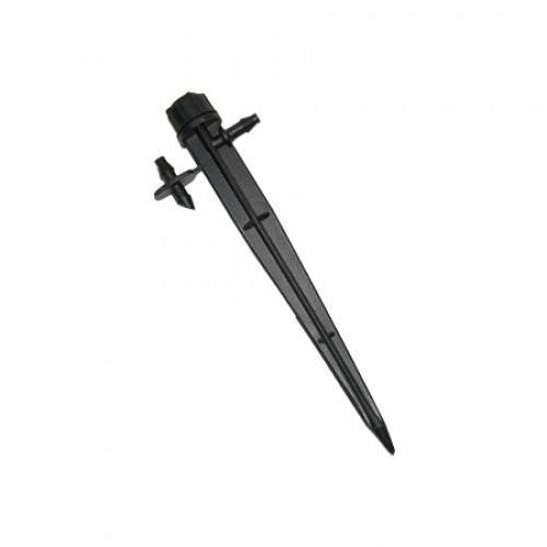Antelco Shrubbler 180° Adjustable Drip Irrigation Emitter with Spike Stake - 0.33L/H Flow Rate @100KPA - Perfect for Garden Beds, Potted Plants & Landscape Watering