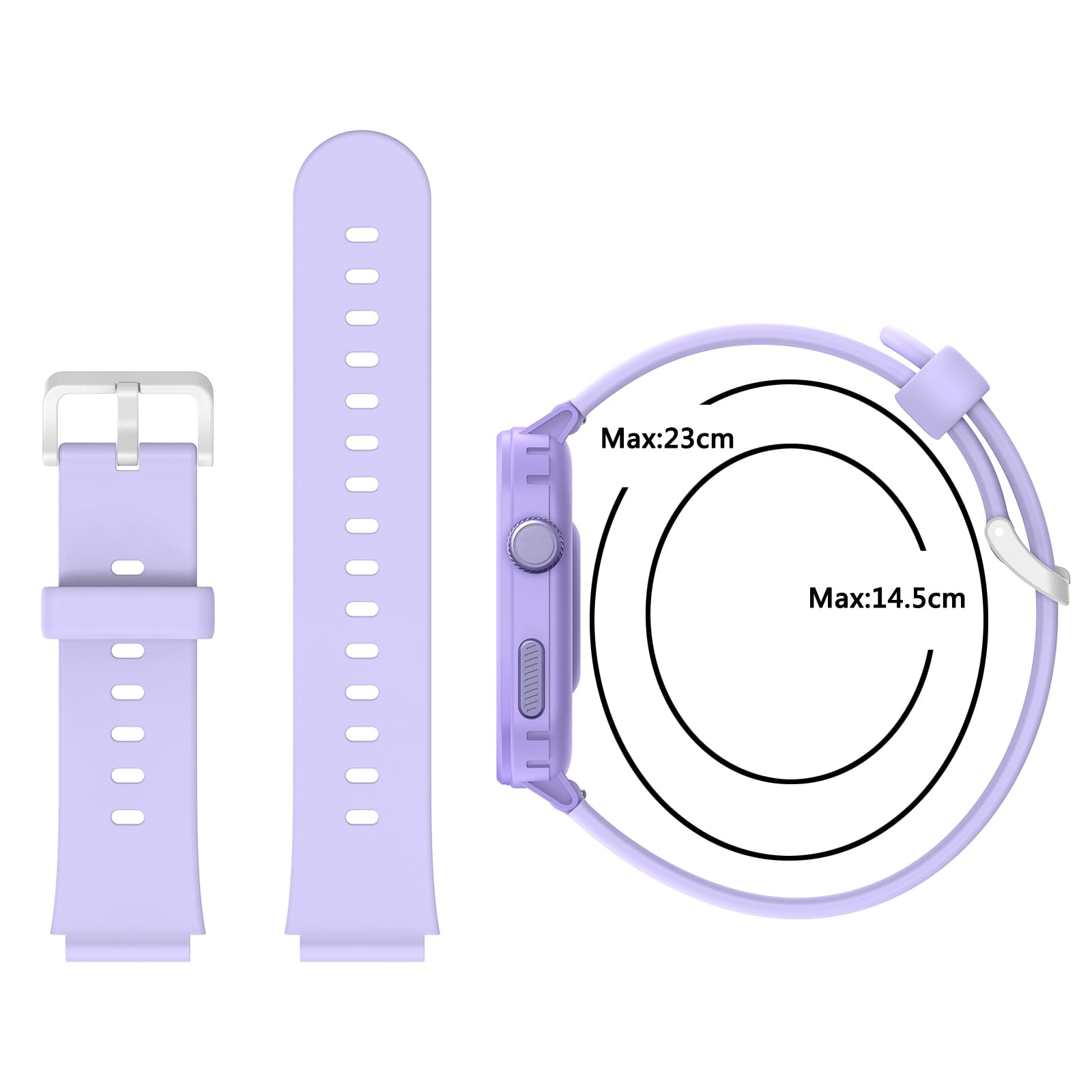 Sport Watch Band Compatible with H96 Smartwatch - Durable Replacement Strap for Boys & Girls - Kids Sports Wristband for Running, Swimming & Outdoor Activities