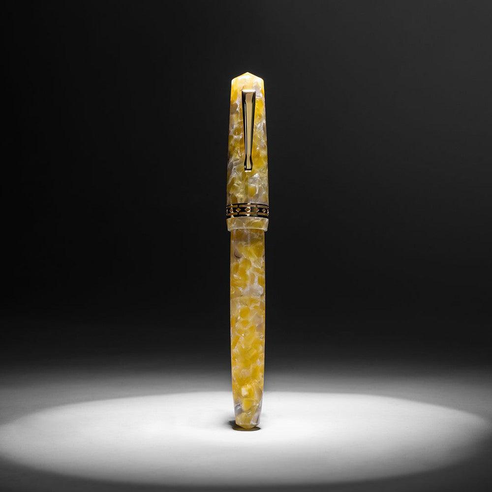 RADIUS® 1934 Fountain Pen - Settimo Sole Luxury Writing Instrument - Vintage Inspired Calligraphy Pen for Collectors & Professionals - Perfect for Signing Documents, Journaling & Gift Giving