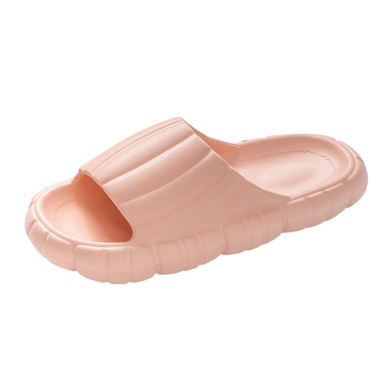 Comfortable Men's & Women's Flat Sandals - Breathable House Slippers for Home, Bathroom, and Indoor Use - Soft Sole Non-Slip Slippers for Relaxation and Daily Wear