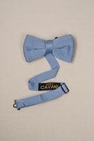 Elegant Light Blue Knitted Bow Tie for Men - Perfect for Weddings, Prom & Formal Events - Stylish & Comfortable Accessory