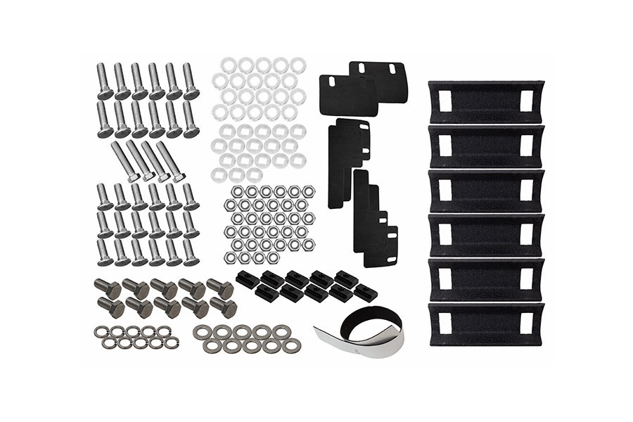 Jeep Gladiator JT Fishbone Offroad Tackle Bed Rack - Heavy Duty Aluminum Truck Rack for Fishing Gear & Outdoor Adventures - Perfect for Camping, Hunting & Overlanding