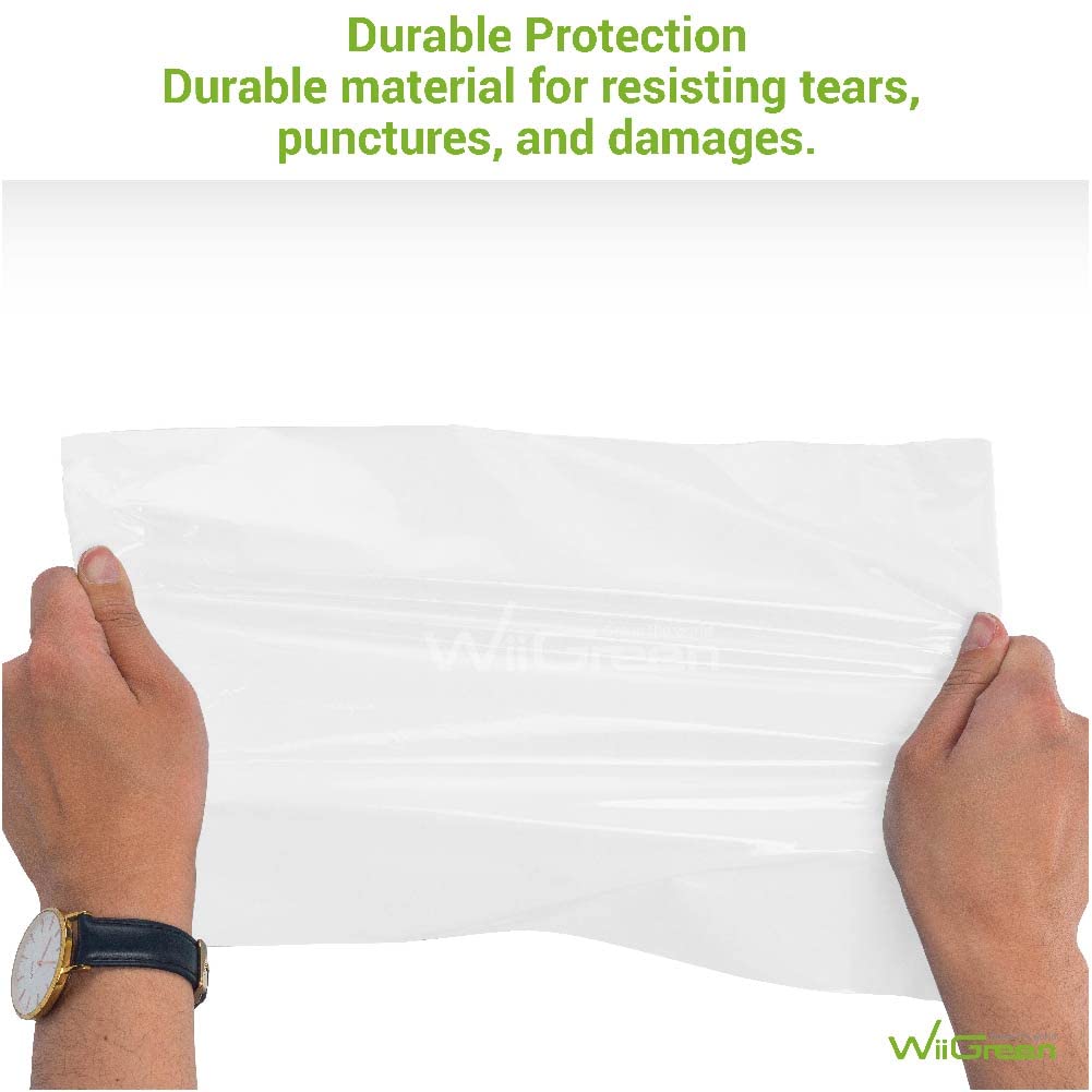 150 PCS 14.5x19 inch White Poly Mailers - Self Adhesive Waterproof Shipping Envelopes, Durable Tear-Proof Packaging Bags for Office, Industrial Postal & Ecommerce Shipping, Gift Mailing