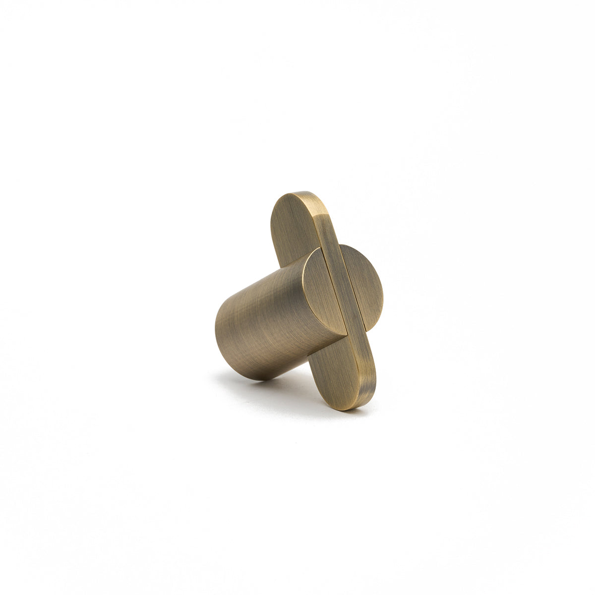 Lo Co Intersect Knob - Premium Cabinet Hardware for Modern Kitchens & Bathrooms - Perfect for Home Renovation & DIY Projects