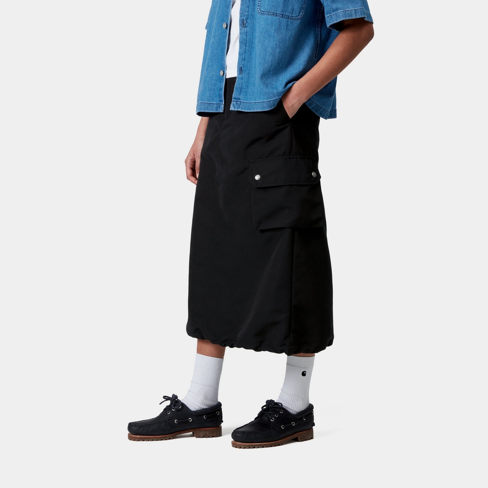 Irwin Skirt for Women - Classic Black Midi Skirt | Elegant & Comfortable Stretch Fabric | Perfect for Office, Casual Wear & Date Nights