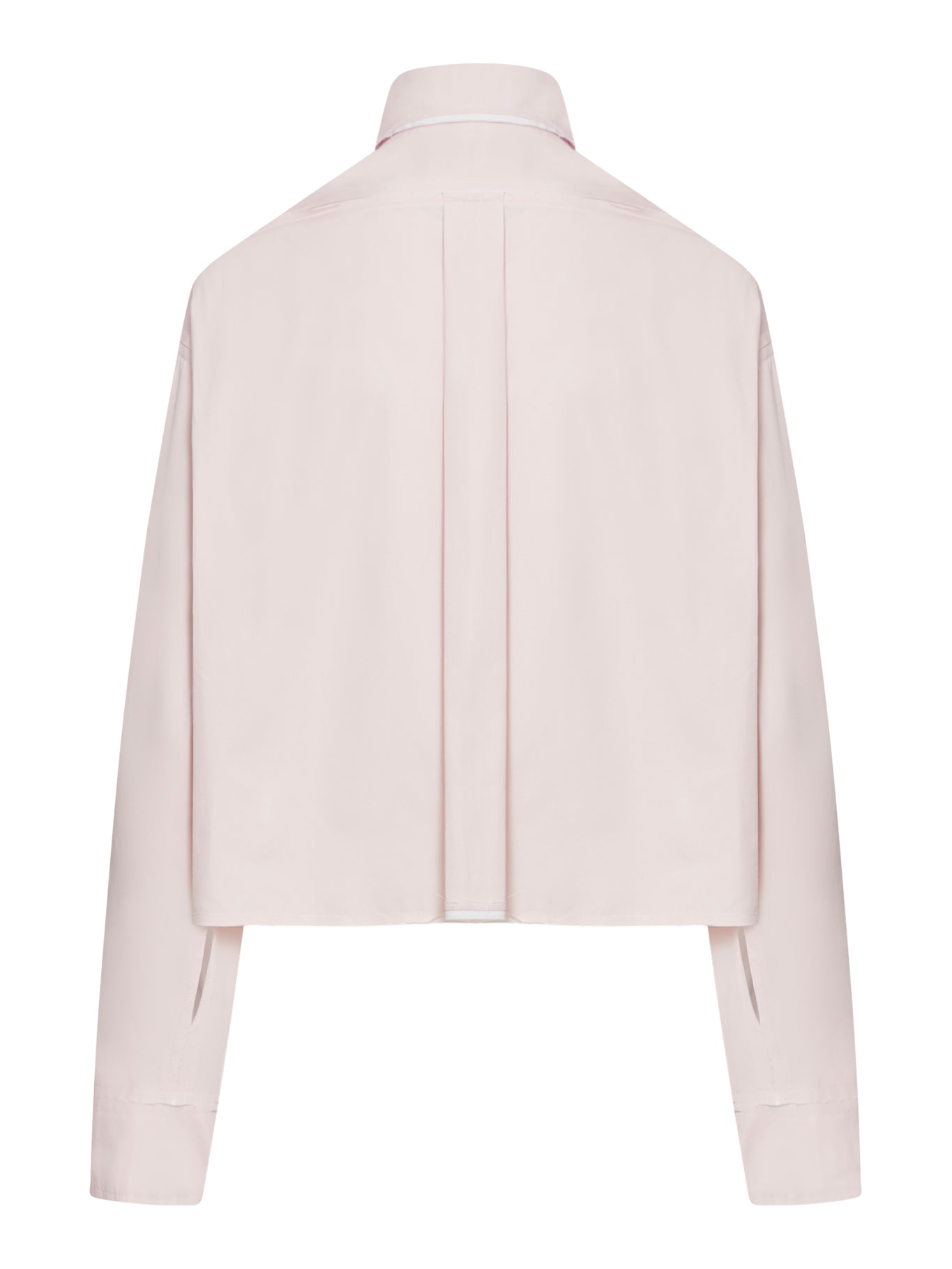 Cotton Poplin Crop Shirt for Women - Lightweight & Breathable Summer Top - Perfect for Casual Outings, Beach Trips, and Layering