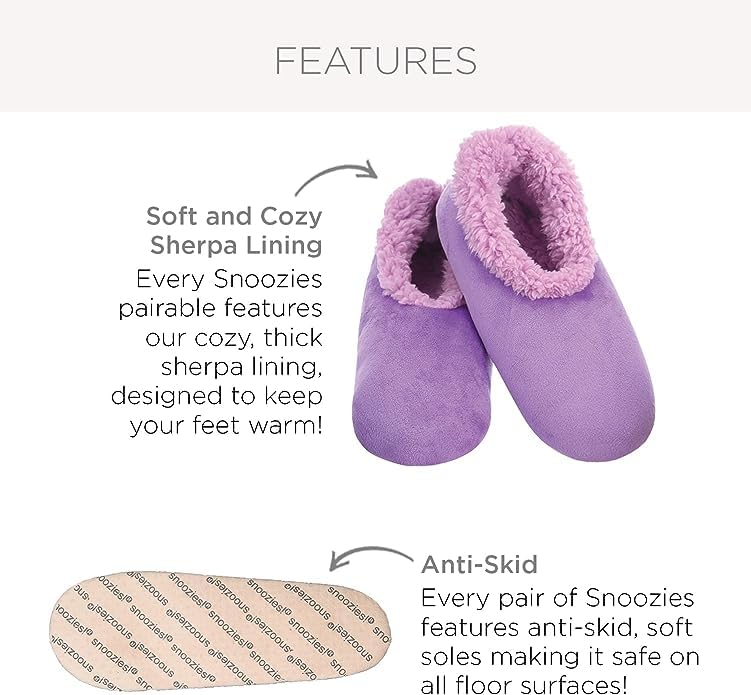 Cozy Non-Slip Winter Slippers for Women - Warm Indoor House Shoes with Soft Fleece Lining - Perfect for Home, Office & Relaxation
