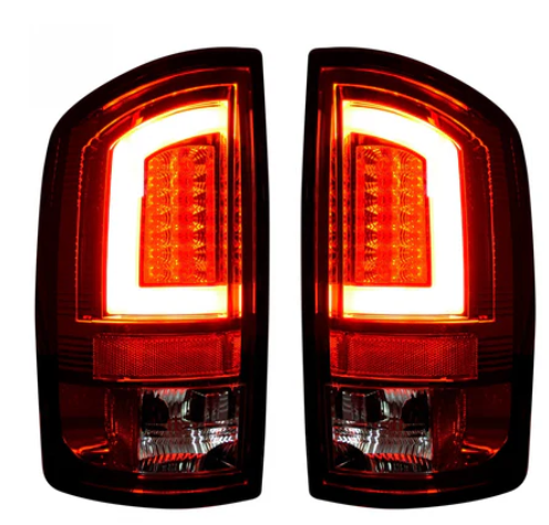2003-2006 Dodge RAM 2500/3500 Red OLED Tail Lights - High Visibility LED Brake Lights for Enhanced Safety & Style (Perfect for Off-Roading, Towing & Night Driving)