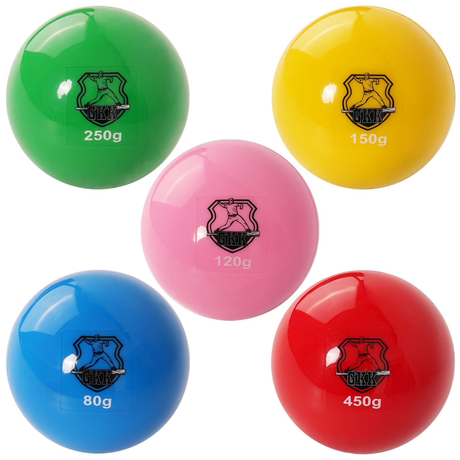 GKK 9 Inch Baseballs & Softballs for Kids & Youth – Perfect for Pitching, Throwing, Hitting Practice | Training Baseballs for Backyard, Batting Cage & Team Drills