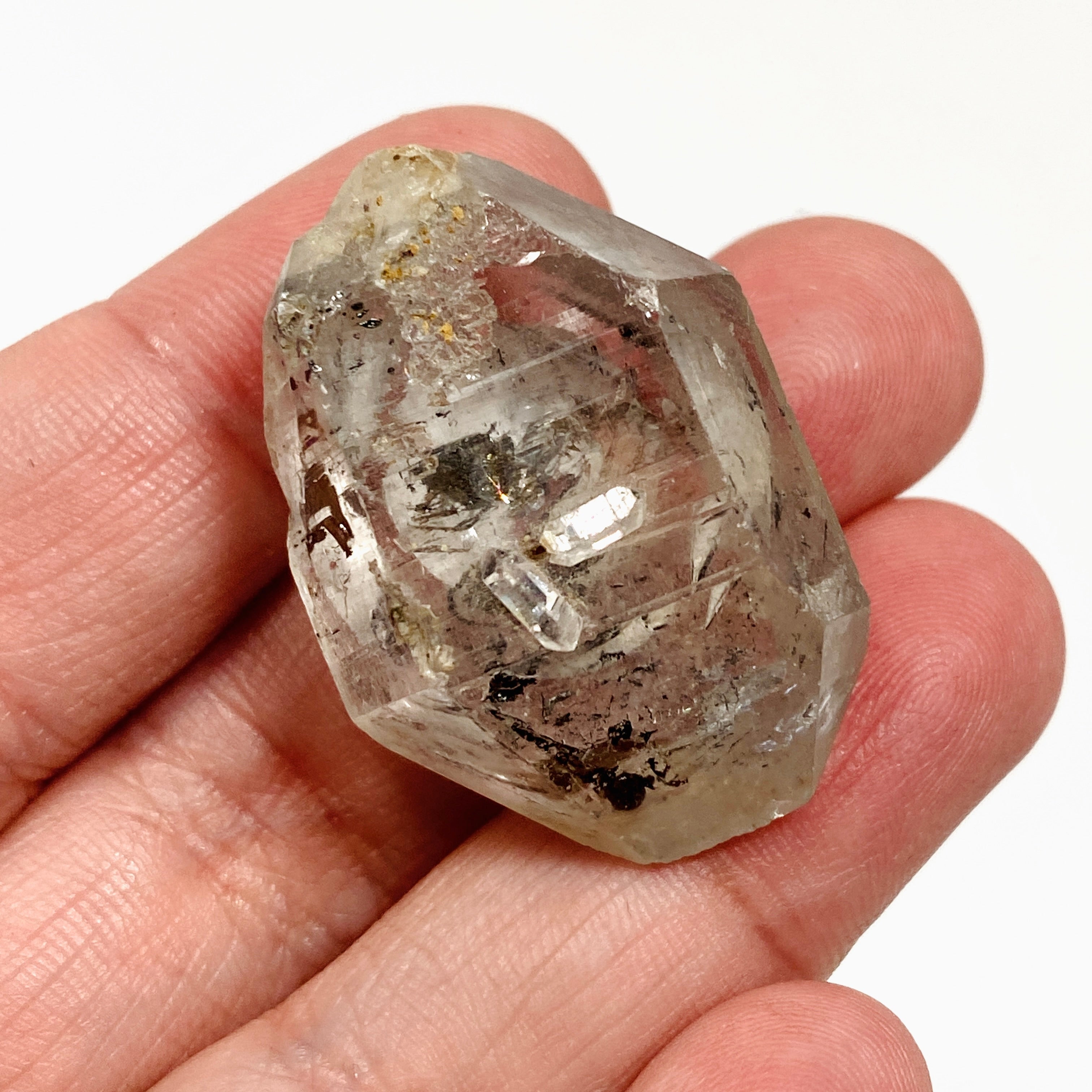 Double Terminated Quartz Crystal 21-30g | Natural Healing Stone for Meditation, Energy Work & Chakra Balancing | Perfect for Reiki, Yoga & Spiritual Practices
