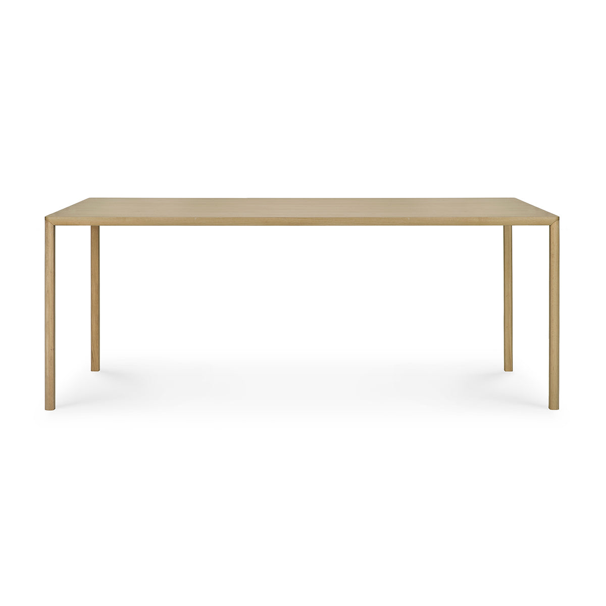 Modern Glass Air Dining Table - Elegant & Lightweight for Small Spaces - Perfect for Apartments, Kitchens, and Outdoor Patios