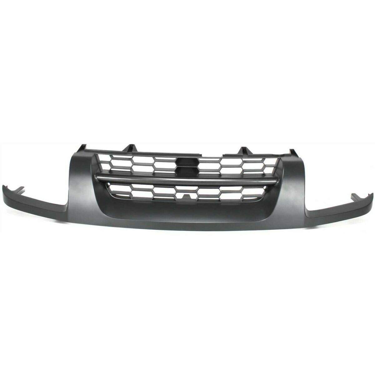 2002-2004 Nissan Xterra Replacement Grille - OEM Style Gray Plastic Grill for Off-Road & Daily Driving | Perfect for Truck Upgrades & Restoration Projects
