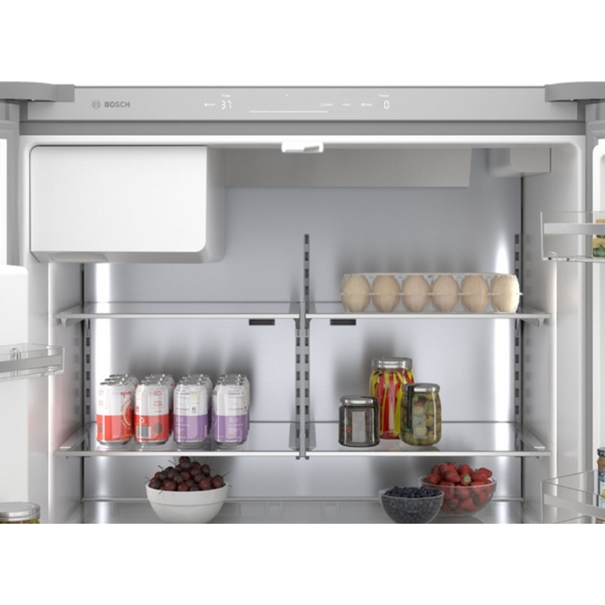 Bosch B36CD50SNS 36-Inch French Door Refrigerator with Stainless Steel Finish - Perfect for Modern Kitchens & Open-Concept Homes