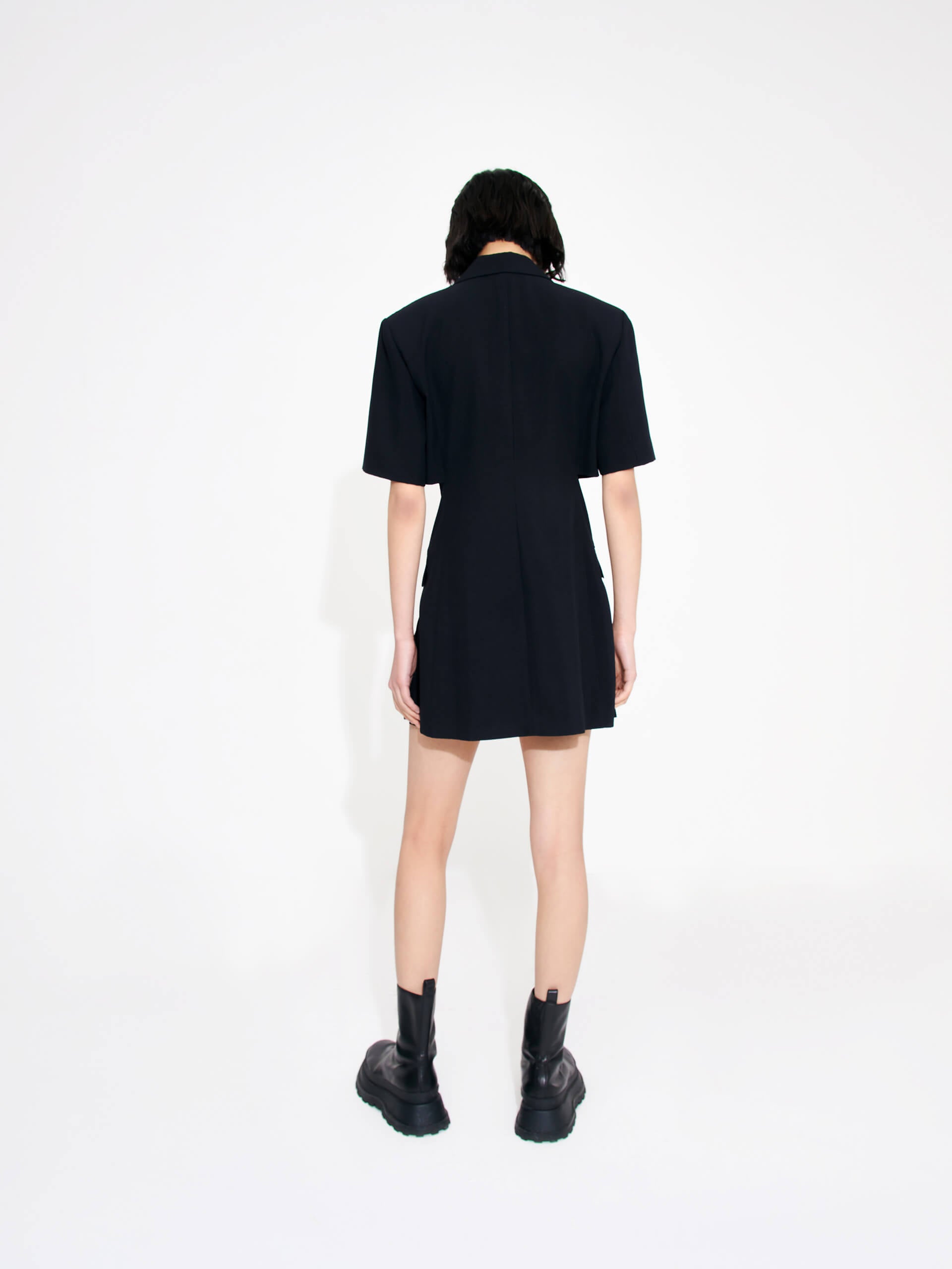 Elegant Women's Blazer Mini Dress - Stylish Office & Party Outfit for Work, Cocktail Events & Night Out