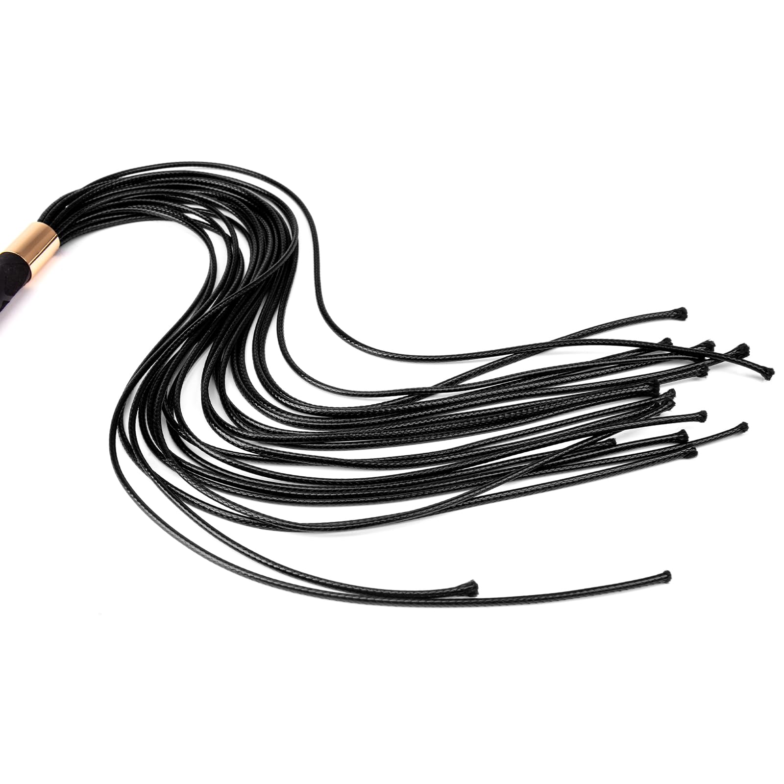 Premium Faux Leather Bondage Whip for Couples - BDSM Spanking Paddle & Flogger for Role Play, S&M, Fetish Play - Adult Sex Toy for Sensual Flirting & Intimate Scenes (Purple)