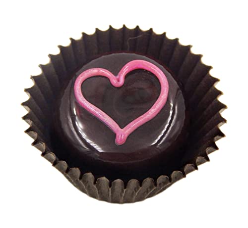 Chocolate with Raspberry Heart