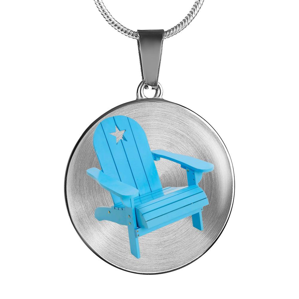 Beachy Adirondack Necklace - Handmade Coastal Jewelry for Women - Perfect for Beach Vacations, Summer Outfits & Boho Fashion