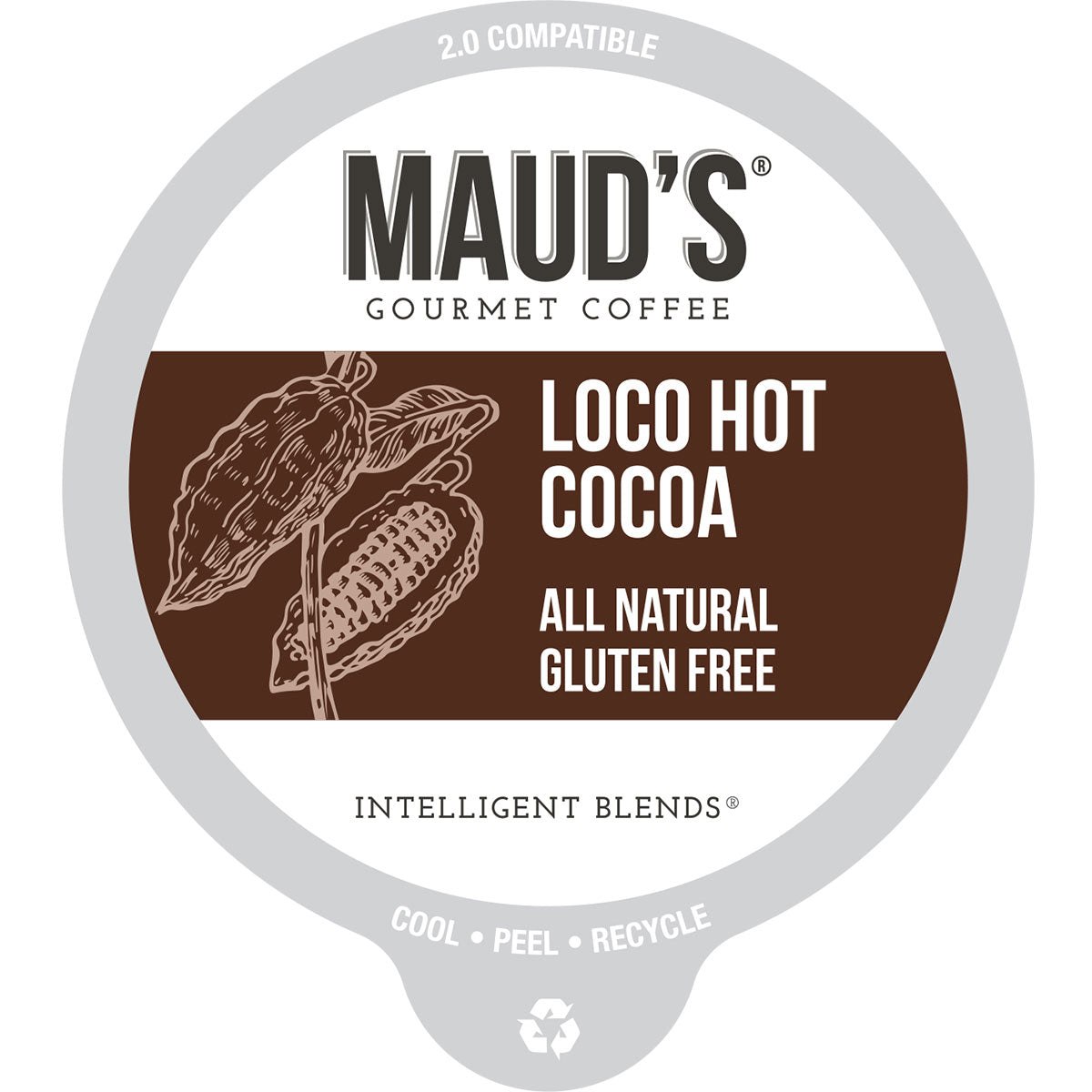 Premium Maud's Dark Hot Chocolate Pods - Rich & Intense Flavor - Perfect for Keurig Machines - Ideal for Cozy Nights & Winter Mornings