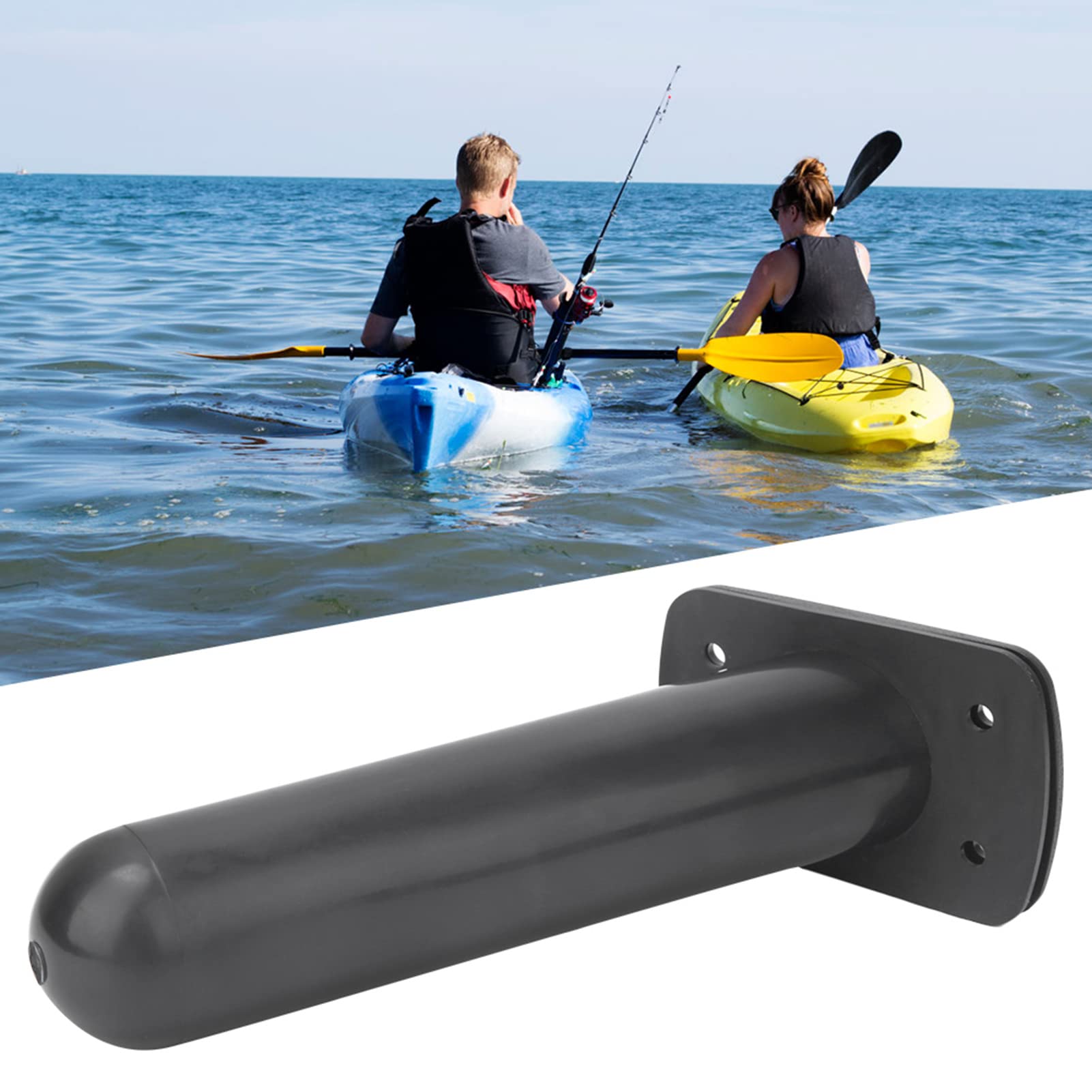 **Kayak Fishing Rod Holder - High Strength Flush Mount Deck Fishing Rod Holders for Kayak, Boat, Canoe | Kayak Fishing Accessories for Secure Pole Storage & Easy Access**    *(Perfect for Kayak Anglers, Fishing Enthusiasts, and Outdoor Adventures – Ideal for Freshwater & Saltwater Fishing Trips!)*