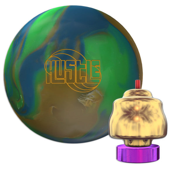 Roto Grip Hustle Earth Bowling Ball - High Performance Reactive Resin for Hook & Control | Perfect for League Play & Tournament Competition