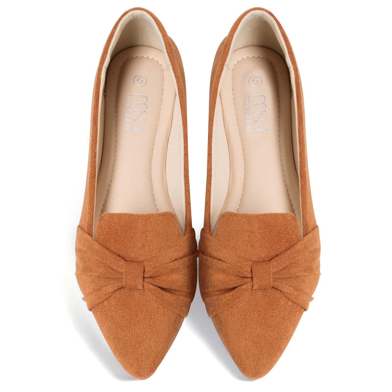 Comfortable Women's Slip-On Flat Shoes - MUSSHOE Casual Dress Flats for Everyday Wear | Perfect for Office, Walking & Travel