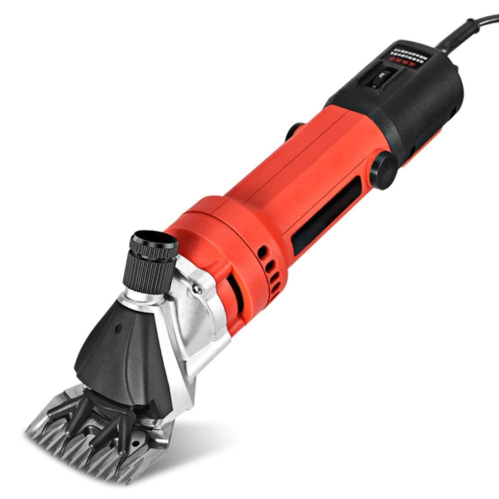 750W High-Speed Electric Sheep Shearing Clippers - 6-Speed Professional Wool Trimmer for Livestock Grooming & Fleece Harvesting (Perfect for Sheep, Alpacas & Angora Rabbits)