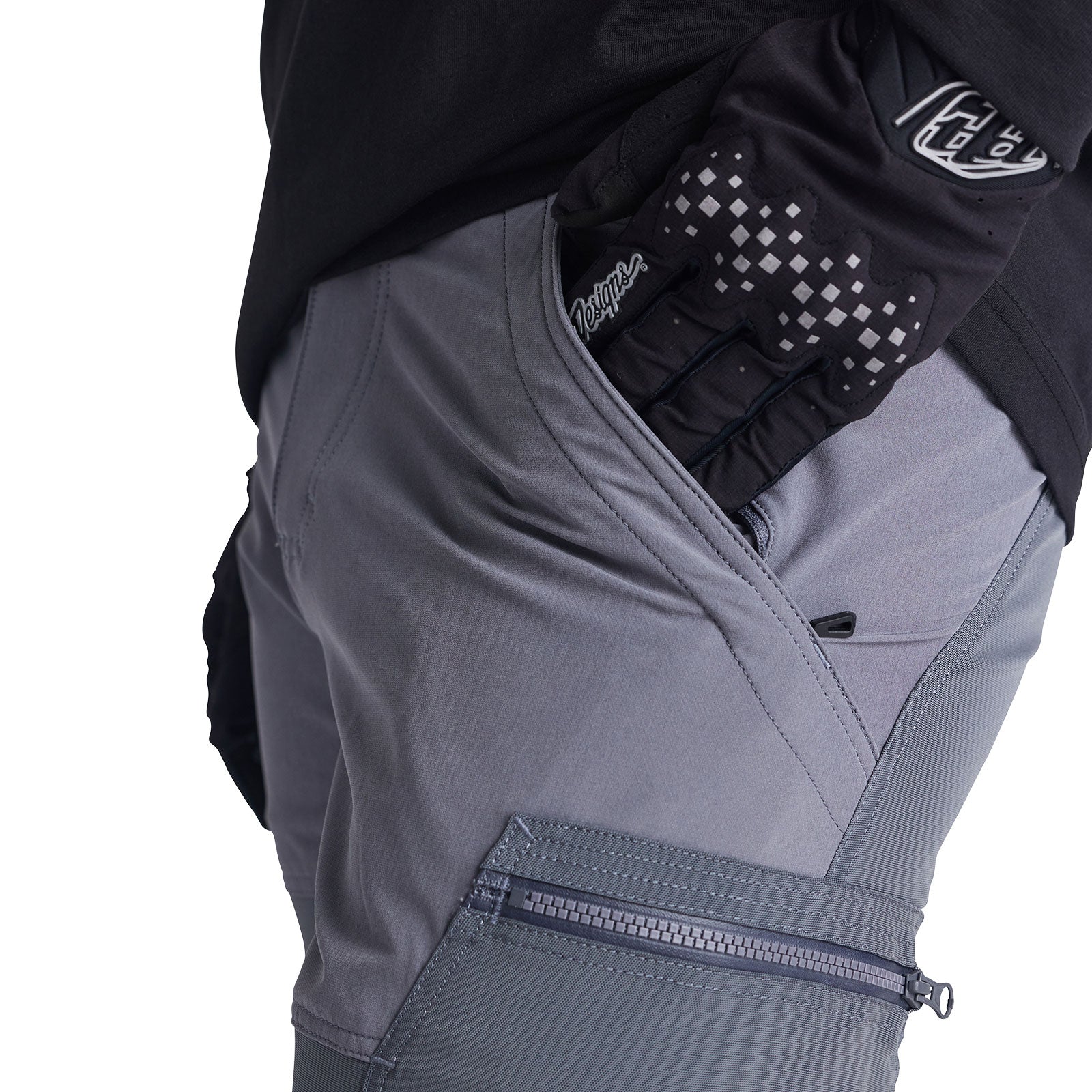 Ruckus Cargo Pants for Men - Durable Tactical Work Pants in Mono Charcoal | Outdoor Hiking, Construction & Casual Wear