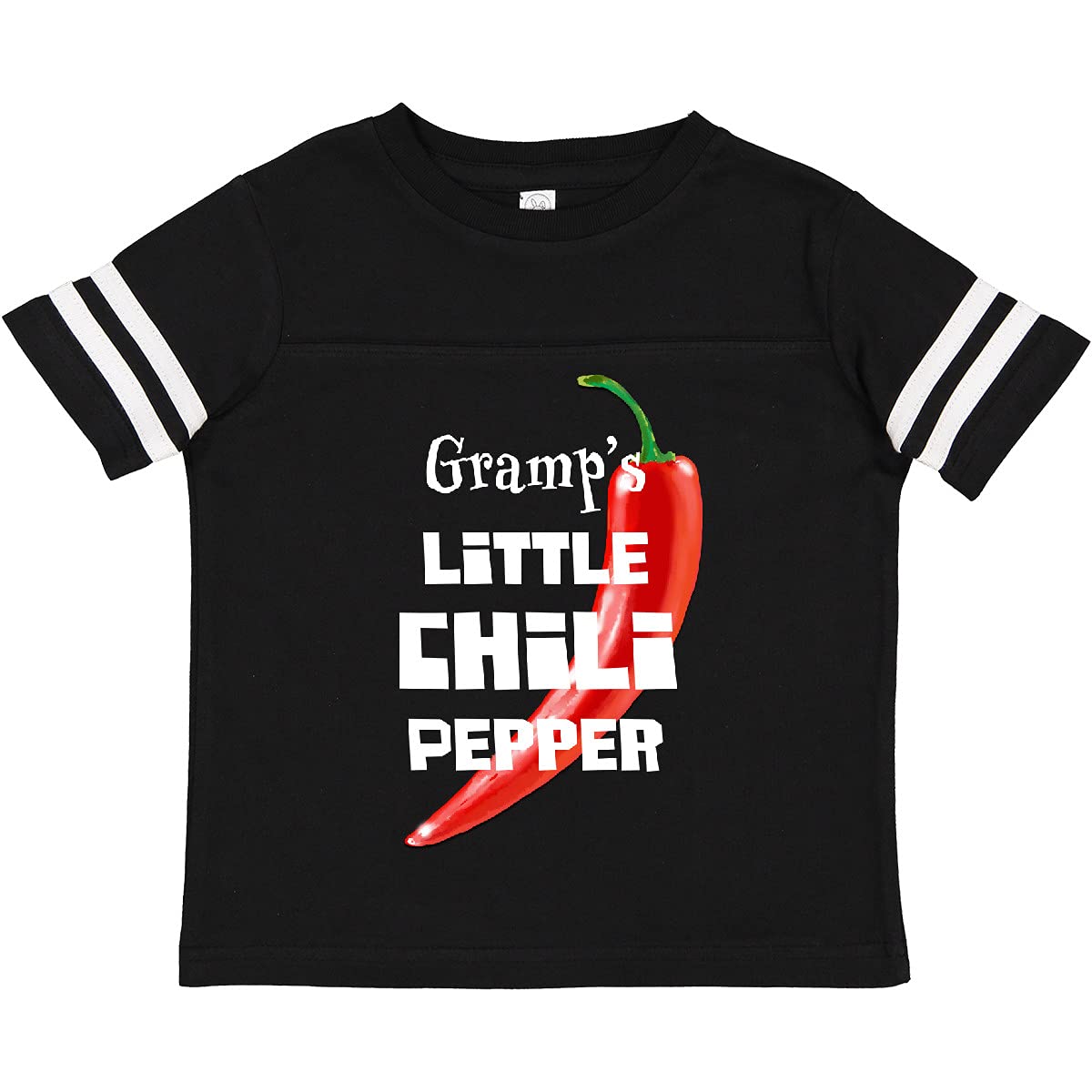 Inktastic Gramp's Little Chili Pepper Toddler T-Shirt - Cute Baby Boy Clothes for Grandparents Day, Family Reunions & Photo Shoots