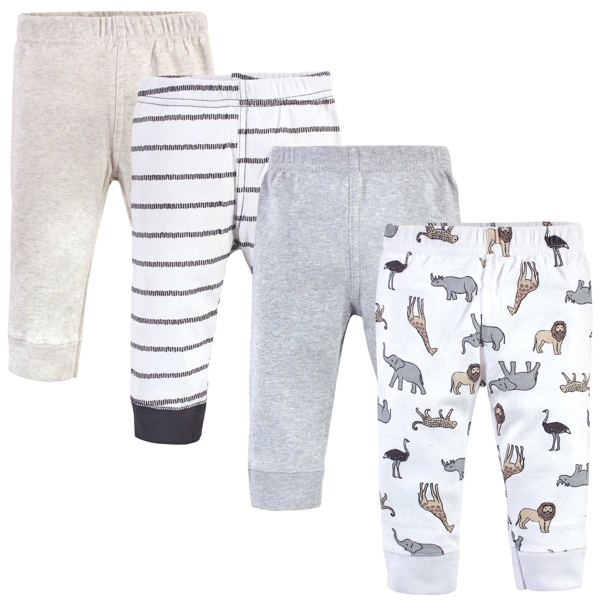 Hudson Baby Girls' Cotton Pants & Leggings - Soft Stretchy Comfort for Everyday Play & Outfits | Perfect for Daycare, Playdates & Family Photos