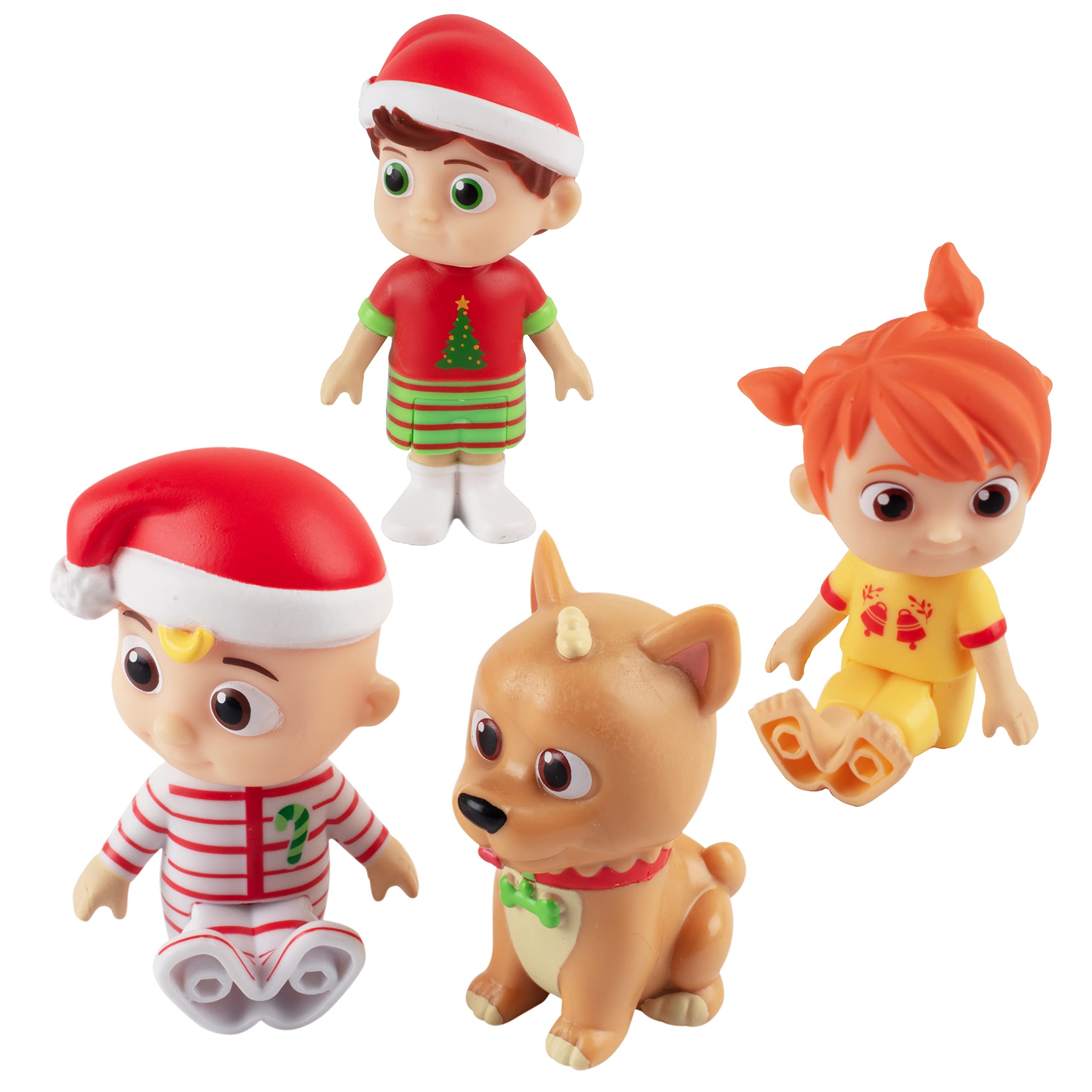 CoComelon 4-Pack Toy Figure Playset - 3