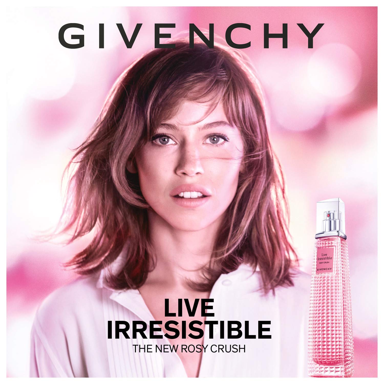 Givenchy Very Irresistible Live Rosy Crush Women's Eau de Parfum Spray - 2.5 oz Floral Fruity Perfume for Date Night & Special Occasions | Long-Lasting Luxury Fragrance