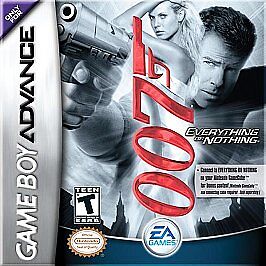 007 Everything or Nothing GameBoy Advance (GBA) Video Game - Action Adventure Spy Thriller | Perfect for Retro Gaming & James Bond Fans