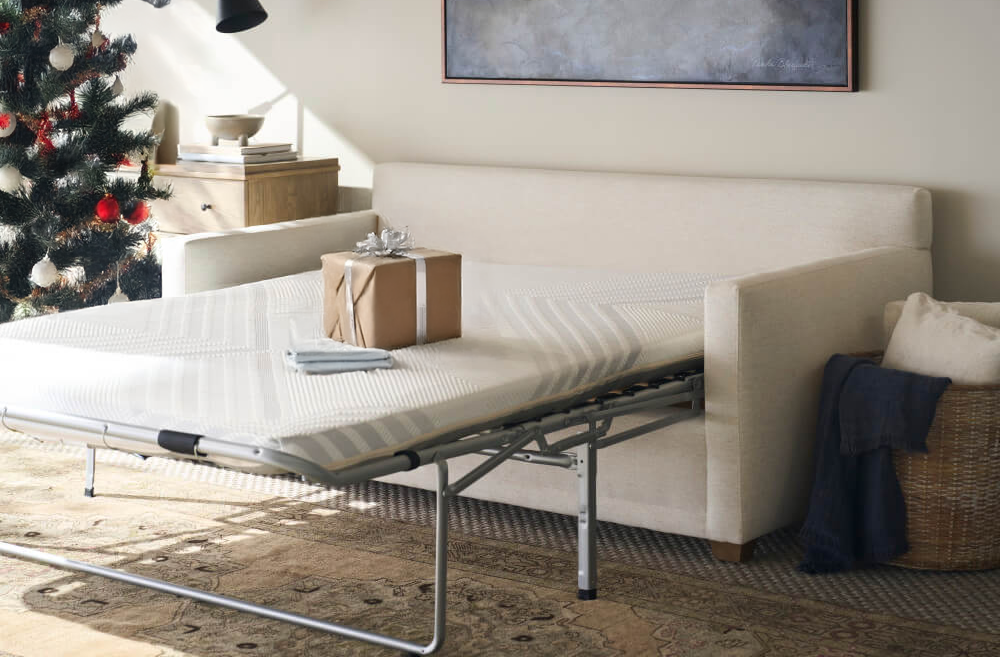 Sylvie Sofa Bed - Convertible Sleeper Sofa for Small Spaces | Comfortable & Space-Saving Furniture for Apartments, Guest Rooms & Home Offices
