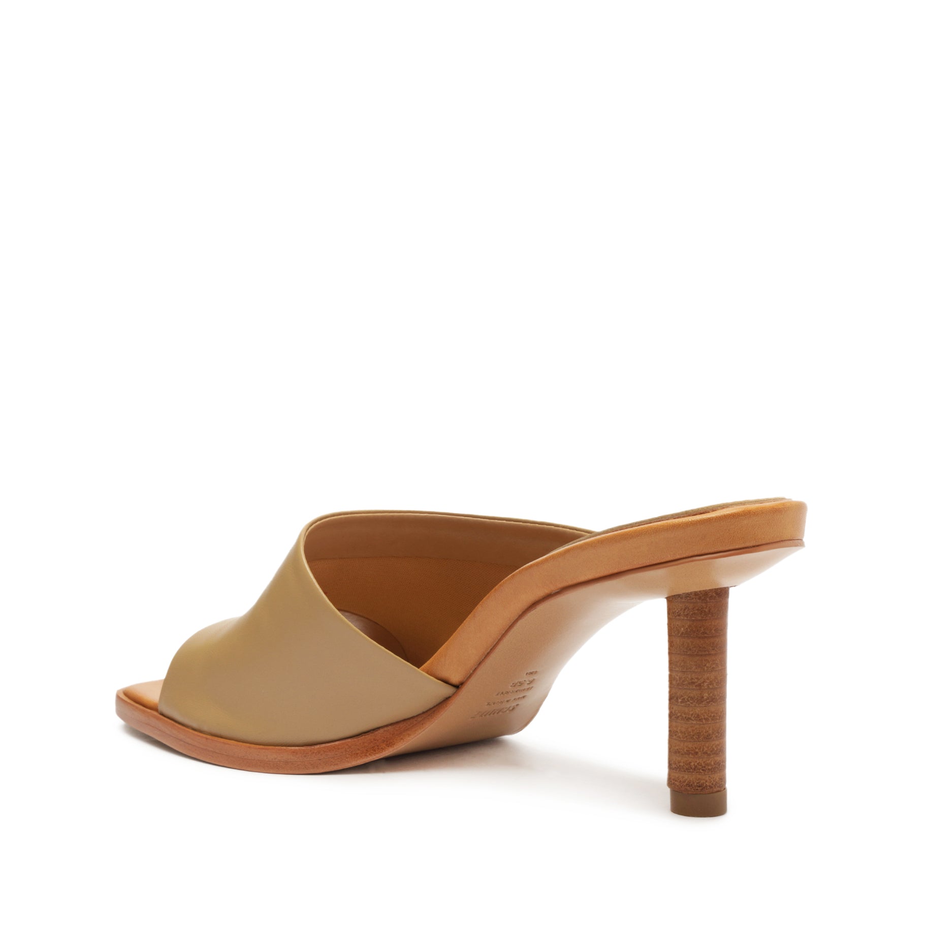 Zelda Women's Nappa Leather Sandals with 24mm Mid Heel - Comfortable & Stylish Casual Shoes for Summer, Beach, and Outdoor Wear - S2183700010001