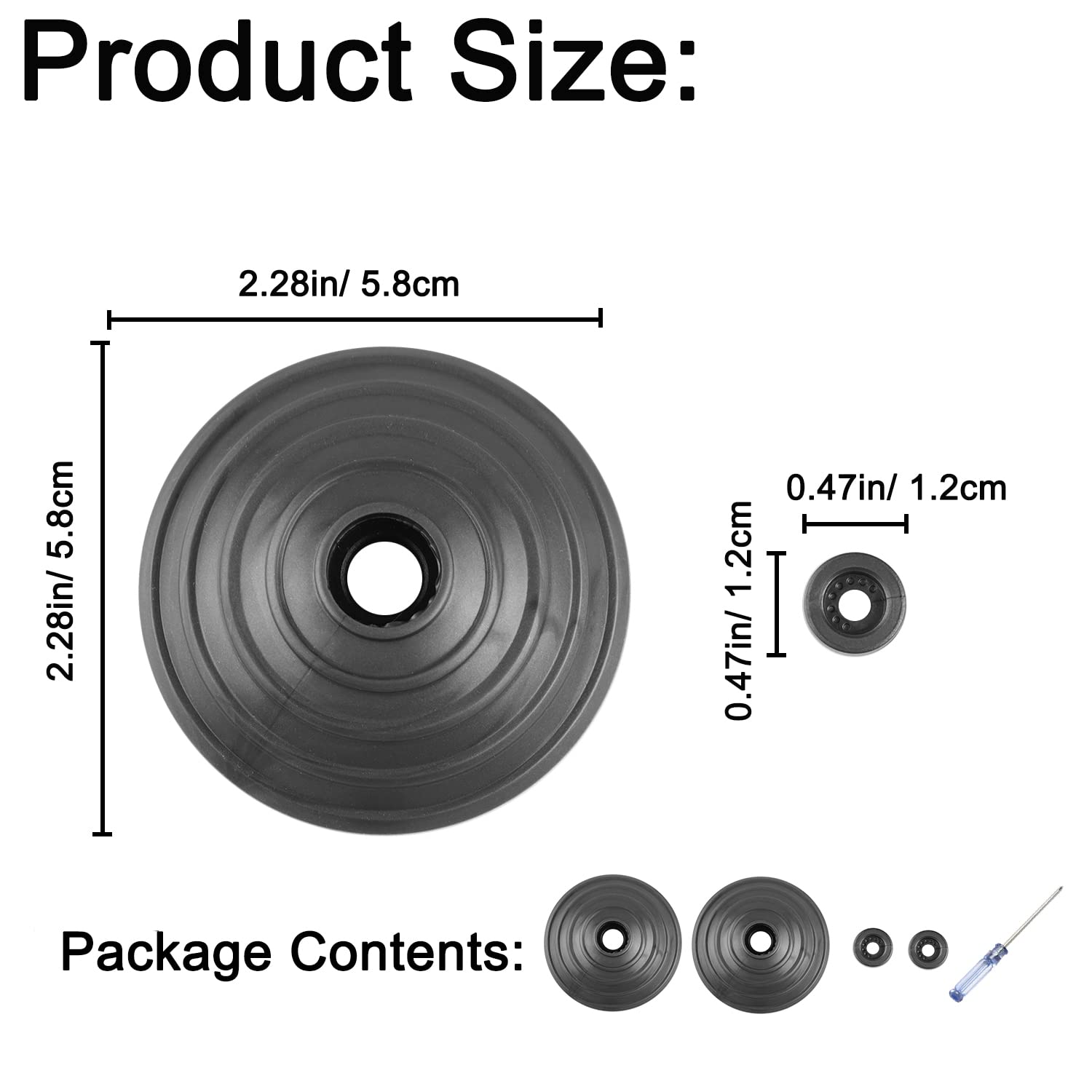 Dyson V6 V7 V8 V10 V12 Vacuum Cleaner Replacement V-Ball Wheels - 35W 50W Direct Drive Cleaner Head Accessories for Hard Floors & Carpets | Perfect for Pet Hair & Deep Cleaning