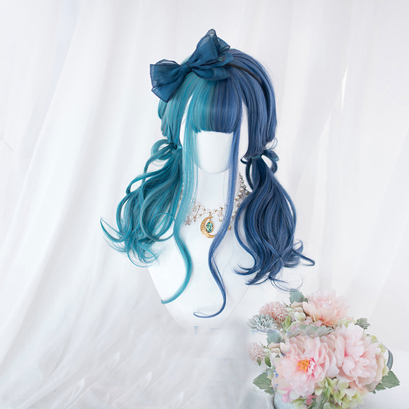 Outstanding Brilliant Blue Wacky Wig - Fun Cosplay Costume Accessory for Halloween, Parties & Dress-Up