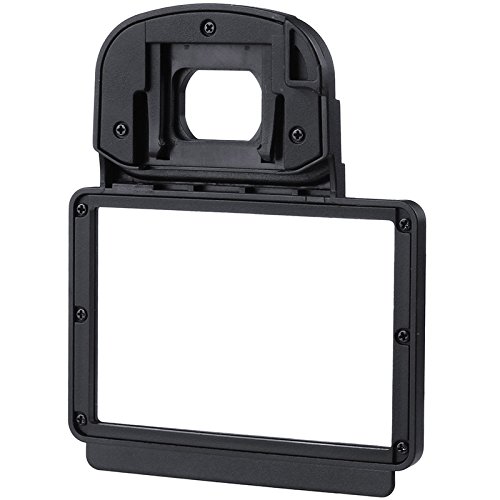 Canon 5D Mark III IV Screen Protector - Shatterproof Clip-On Frame, No Adhesive Anti-Scratch Cover for DSLR Camera (Easy Snap Installation, Bubble-Free) - Perfect for Outdoor Photography & Travel Protection