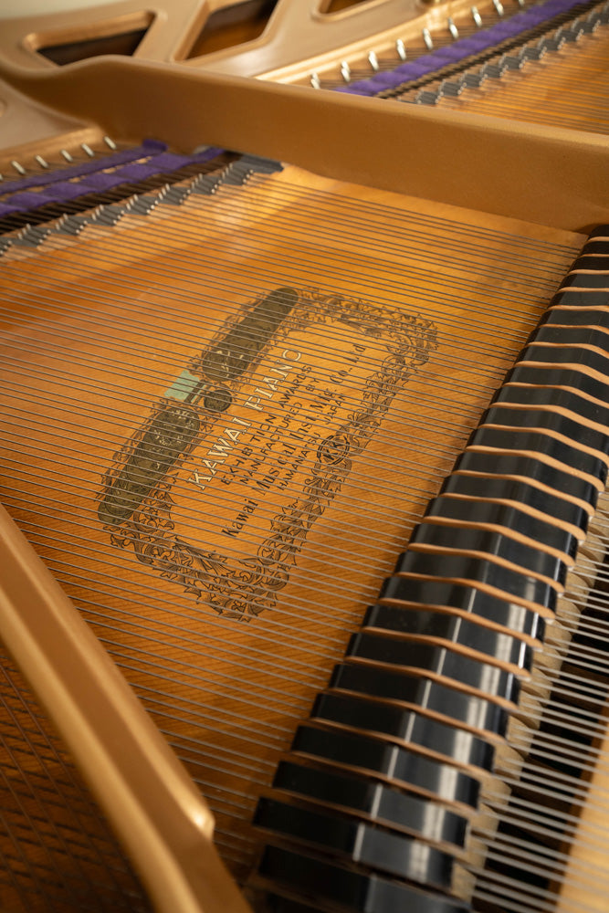 1981 Kawai KG 2C 5'9 Grand Piano - Ivory Polish Finish | Vintage Used Piano for Home, Studio & Performance | Perfect for Classical, Jazz & Live Music