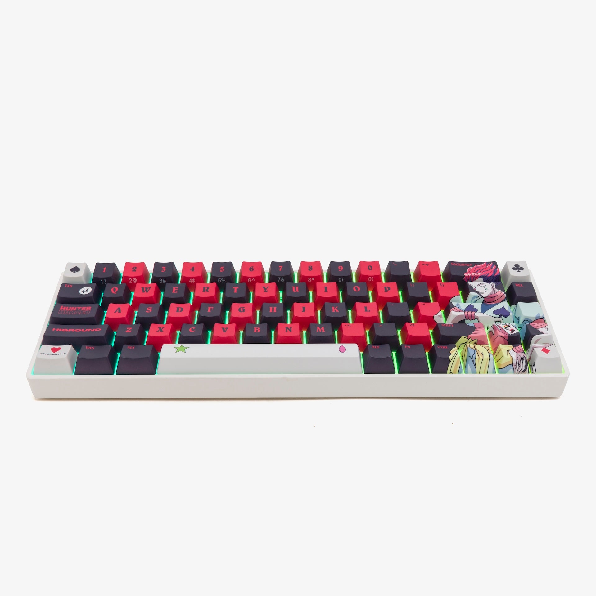 HxH x HG Basecamp 65HE Mechanical Keyboard - Hisoka Limited Edition for Gaming & Typing | Perfect for Esports, Office Work & Programming