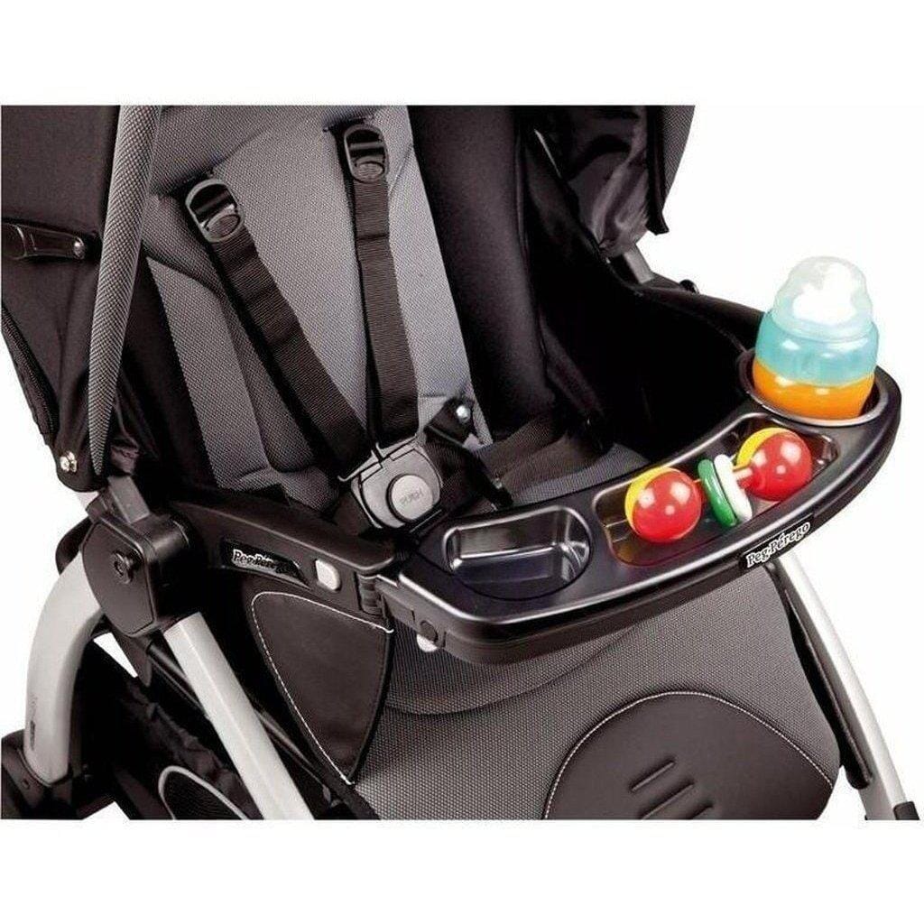 Peg Perego Child Tray for Team, Book Pop Up, Duette & Triplette Strollers - Universal Feeding & Activity Tray for Toddlers - Perfect for Snacks, Toys & Meals On-The-Go