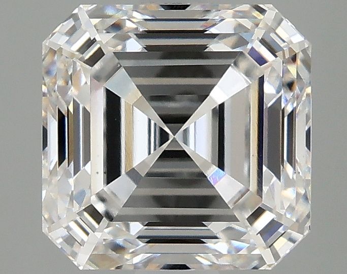 3.04 Carat E VS2 Asscher Cut Lab-Created Diamond - Perfect for Engagement Rings & Luxury Jewelry