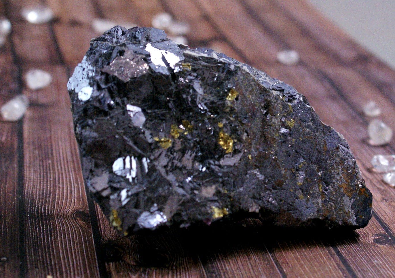 Natural Bulgarian Galena & Pyrite Mineral Specimen - Collectible Healing Crystals for Meditation, Home Decor & Gifts