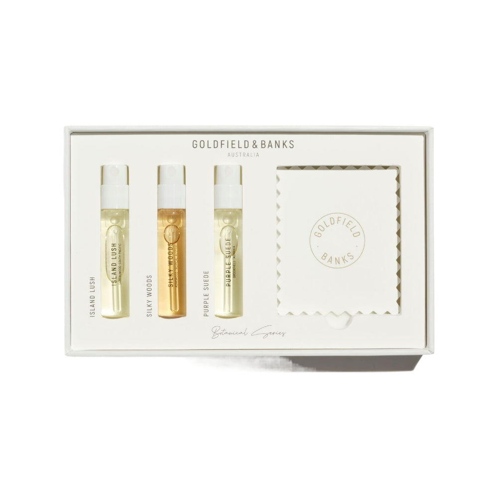 Botanical Series Luxury Perfume Sample Set - 3x2ml Eau De Parfum for Women | Travel Size Fragrance Collection for Gifts, Try Before You Buy