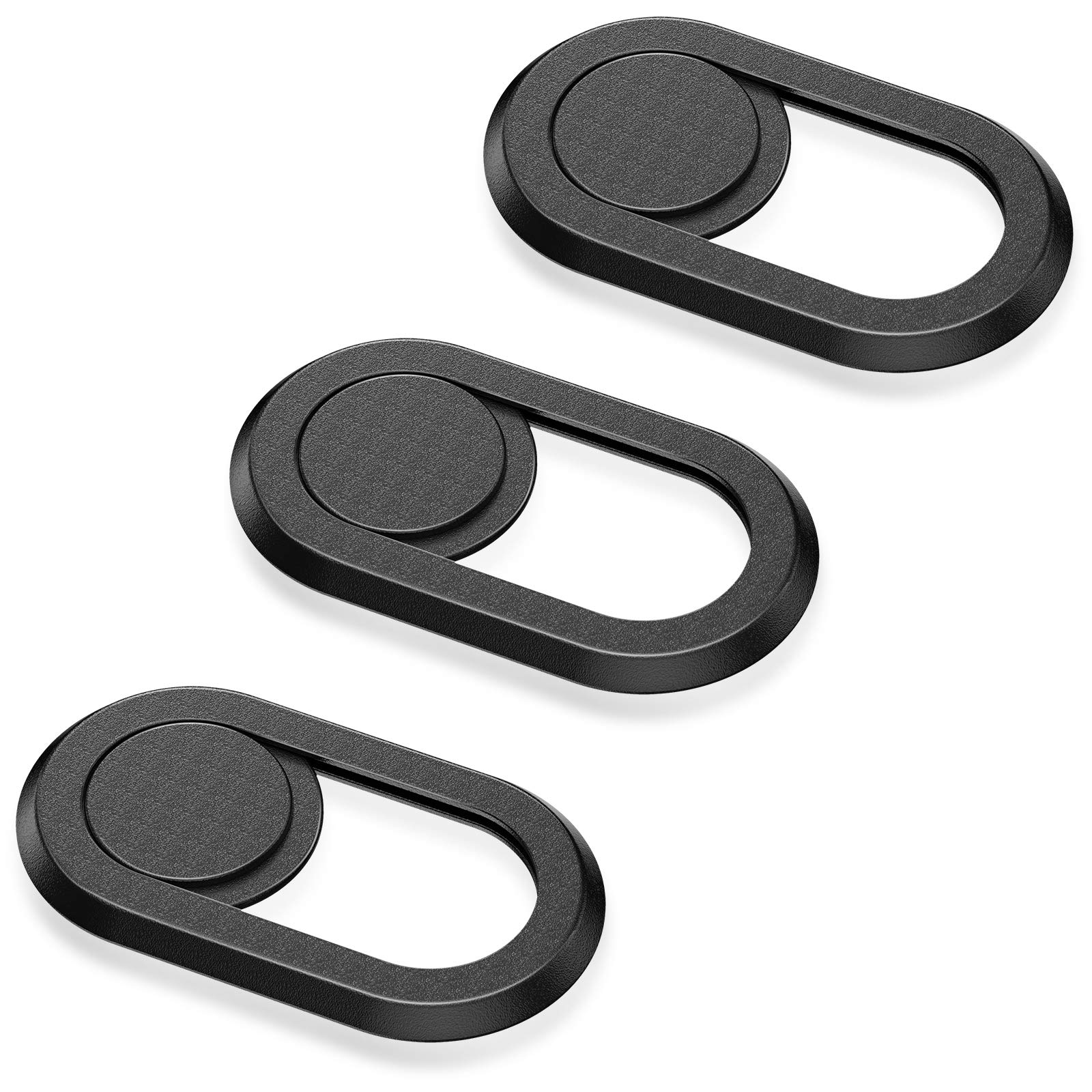 CloudValley Webcam Cover 3-Pack - 2020 Updated Horizontal Sliding Laptop Camera Cover for MacBook Pro/Air, iMac, iPad & Other Devices - Protect Privacy for Video Calls, Online Meetings & Remote Work