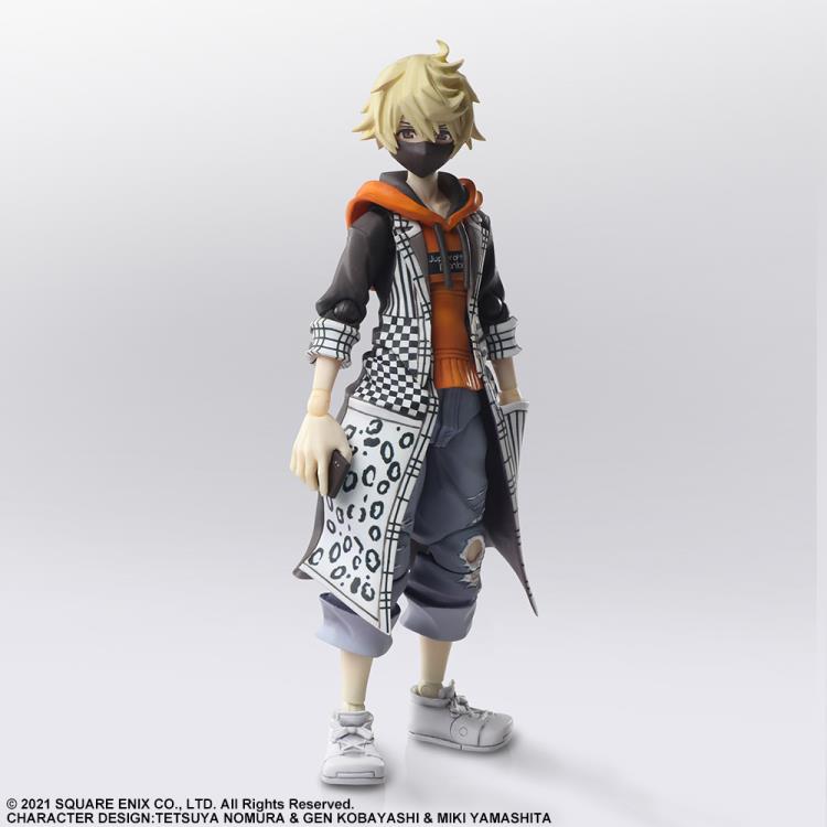 Bring Arts Rindo Neo Action Figure - The World Ends with You Collectible by Square Enix - Perfect for Anime Fans, Gaming Displays & Collector's Shelves