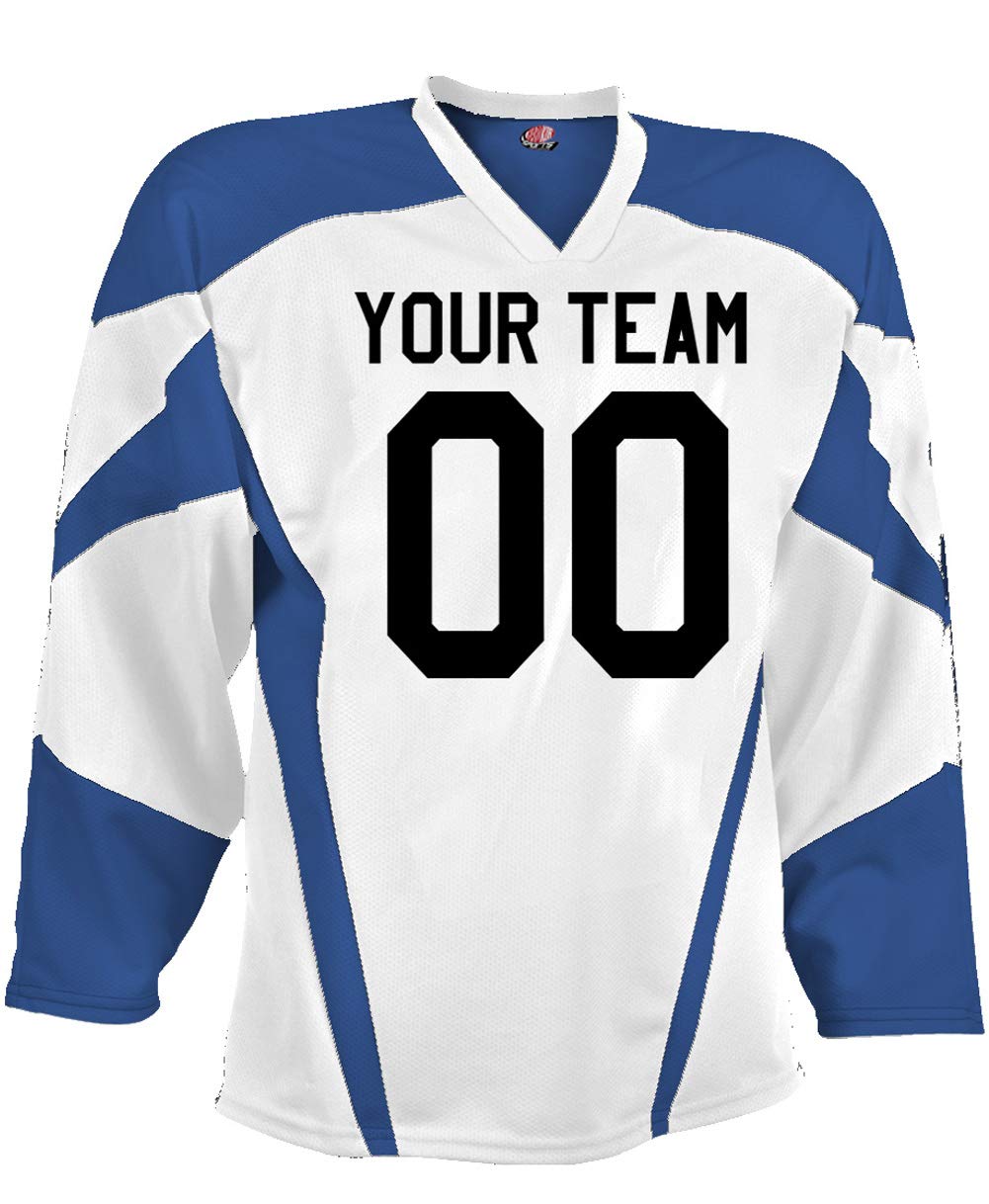 Custom Hockey Jersey with Names & Numbers - Personalized Team Uniform for Ice Hockey, Street Hockey & Fan Gear - Perfect for Games, Tournaments & Gifts