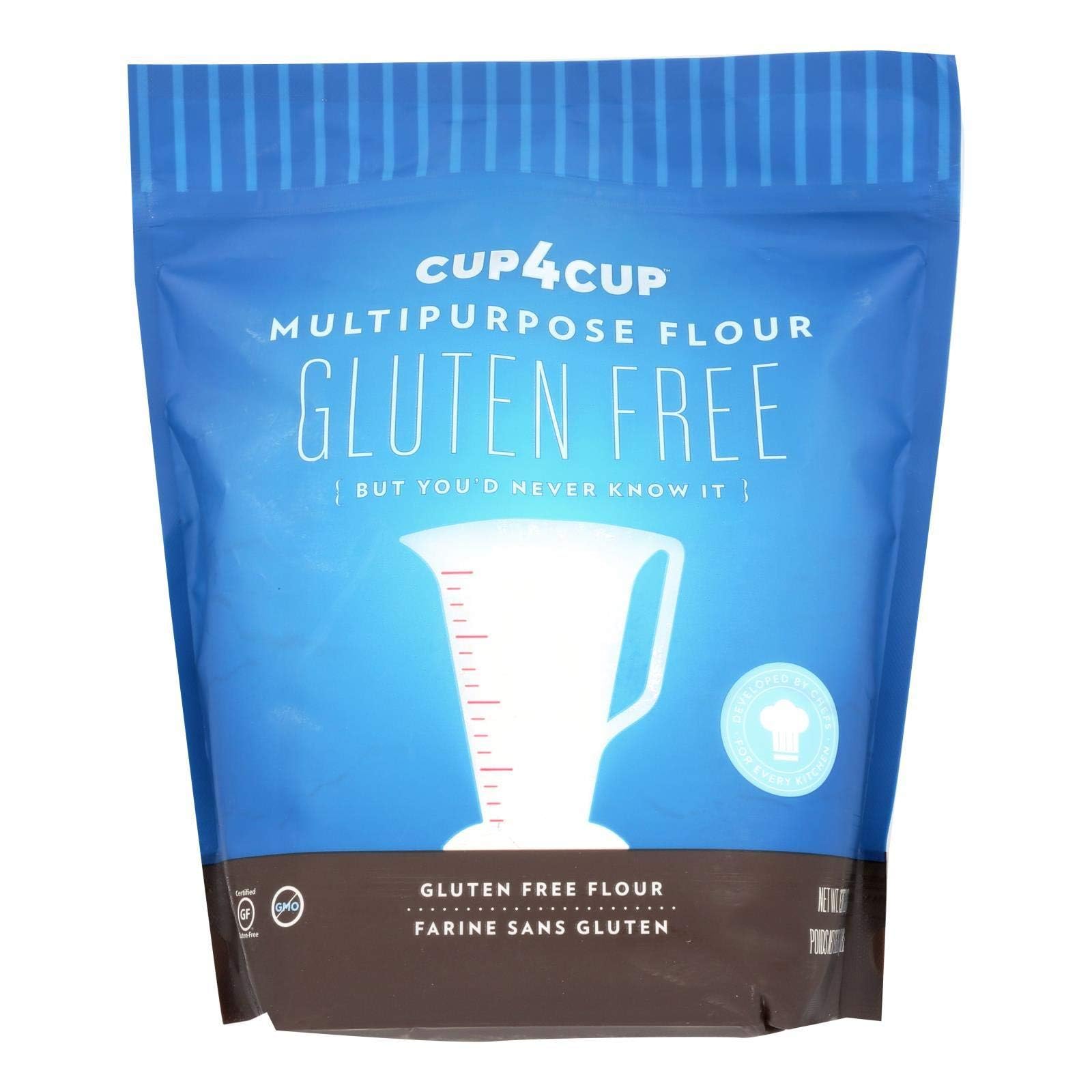 Cup4Cup Gluten Free Flour 3lb (6 Pack) - All-Purpose Baking Flour for Cakes, Cookies & Bread - Perfect for Gluten-Free Diets & Celiac-Friendly Recipes