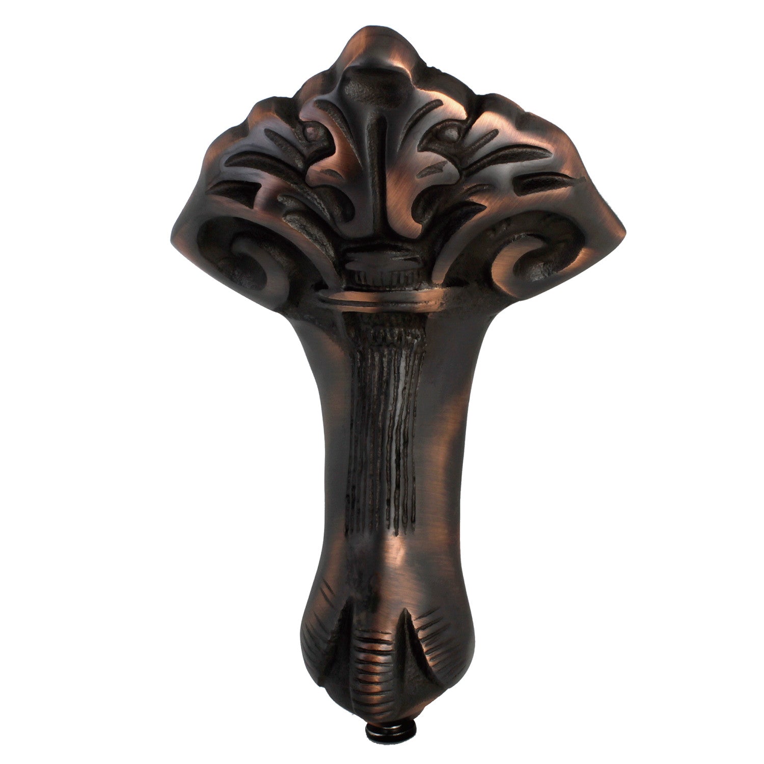 Aqua Eden NHVCTZB5 4-Piece Eagle Claw Cast Iron Tub Feet Set in Oil Rubbed Bronze - Perfect for Vintage & Antique Bathtub Restoration