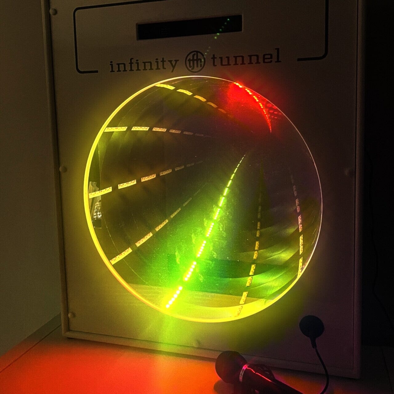 Infinity Mirror Sensory Activity Panel for Kids - Montessori Educational Toy for Toddlers, Autism & Special Needs - Interactive Light & Sound Play for Home & Classroom Learning
