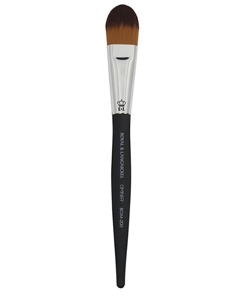 OMNIA® Professional Foundation Makeup Brush - Soft Synthetic Bristles for Flawless Liquid & Powder Application - Perfect for Daily Makeup & Professional Use
